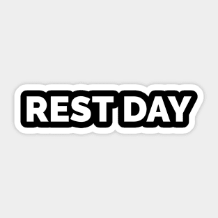 Motivational Workout | Rest Day Sticker